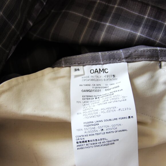 BNWT SS20 OAMC PLAID SHORTS 30 & 32 & 34 & 36 - Picture 12 of 14